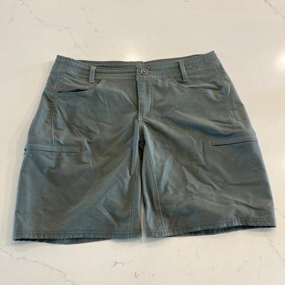 Kuhl Anfib Gray Hiking Utility Outdoor Shorts Size 8 - Picture 1 of 7